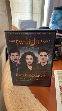 2-DISC DVD- twilight breaking dawn