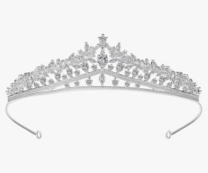 Wedding Crown Silver Color
