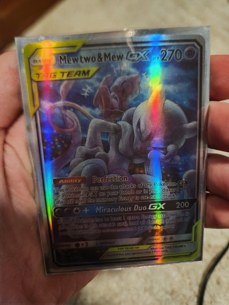 Mewtwo&Mew GX TagTeam ULTRA RARE