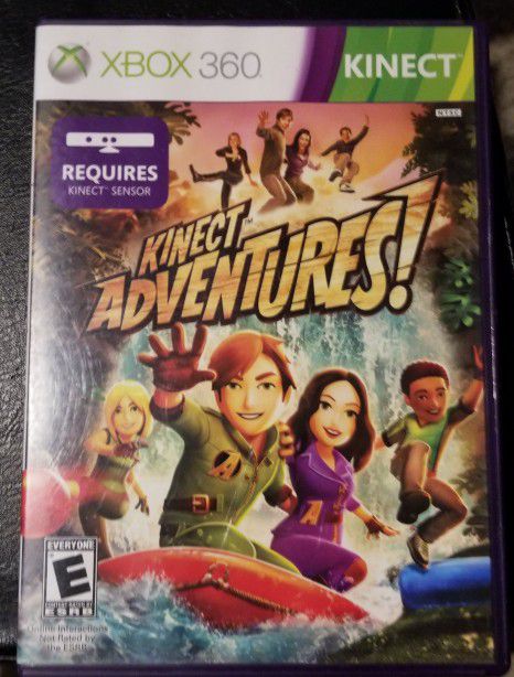 Kinect Adventures Xbox 360 Game USED