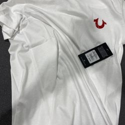 True religion white shirt S 