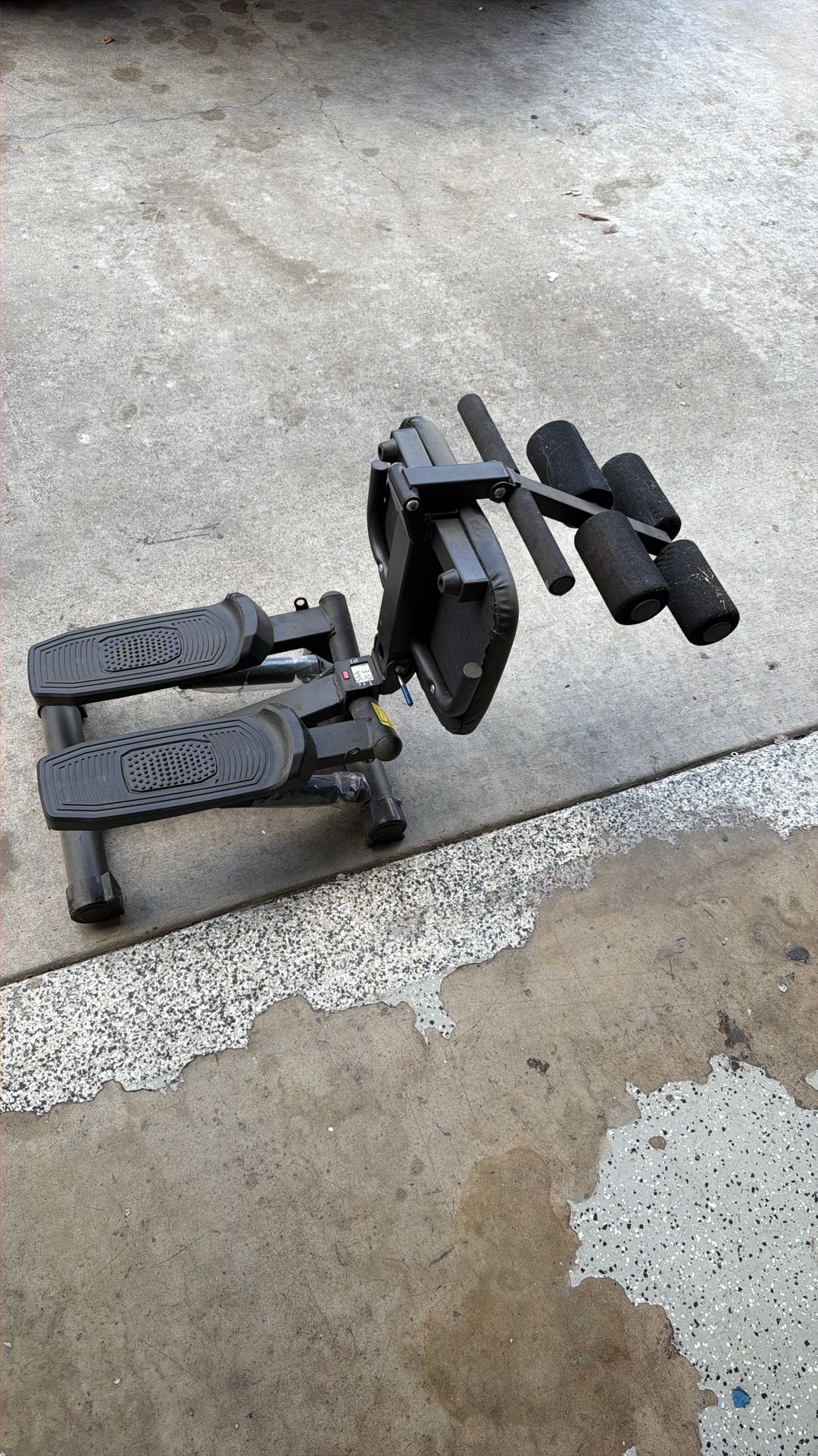 Stepper + Ab Knee-Lift Machine