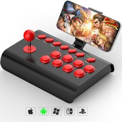 arVin Wireless Arcade Fight Stick Joystick Controller

