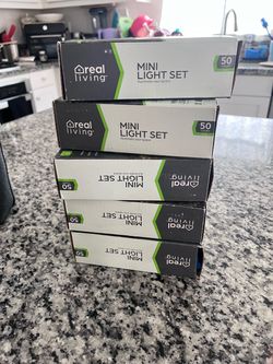 Blue mini light set