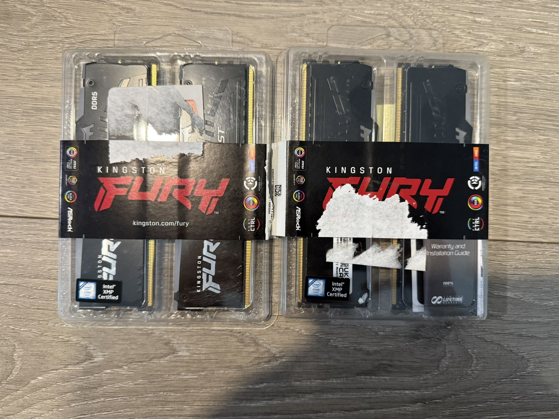Kingston fury Desktop Gaming RAM 128GB rGB dDR5 5600 MHz