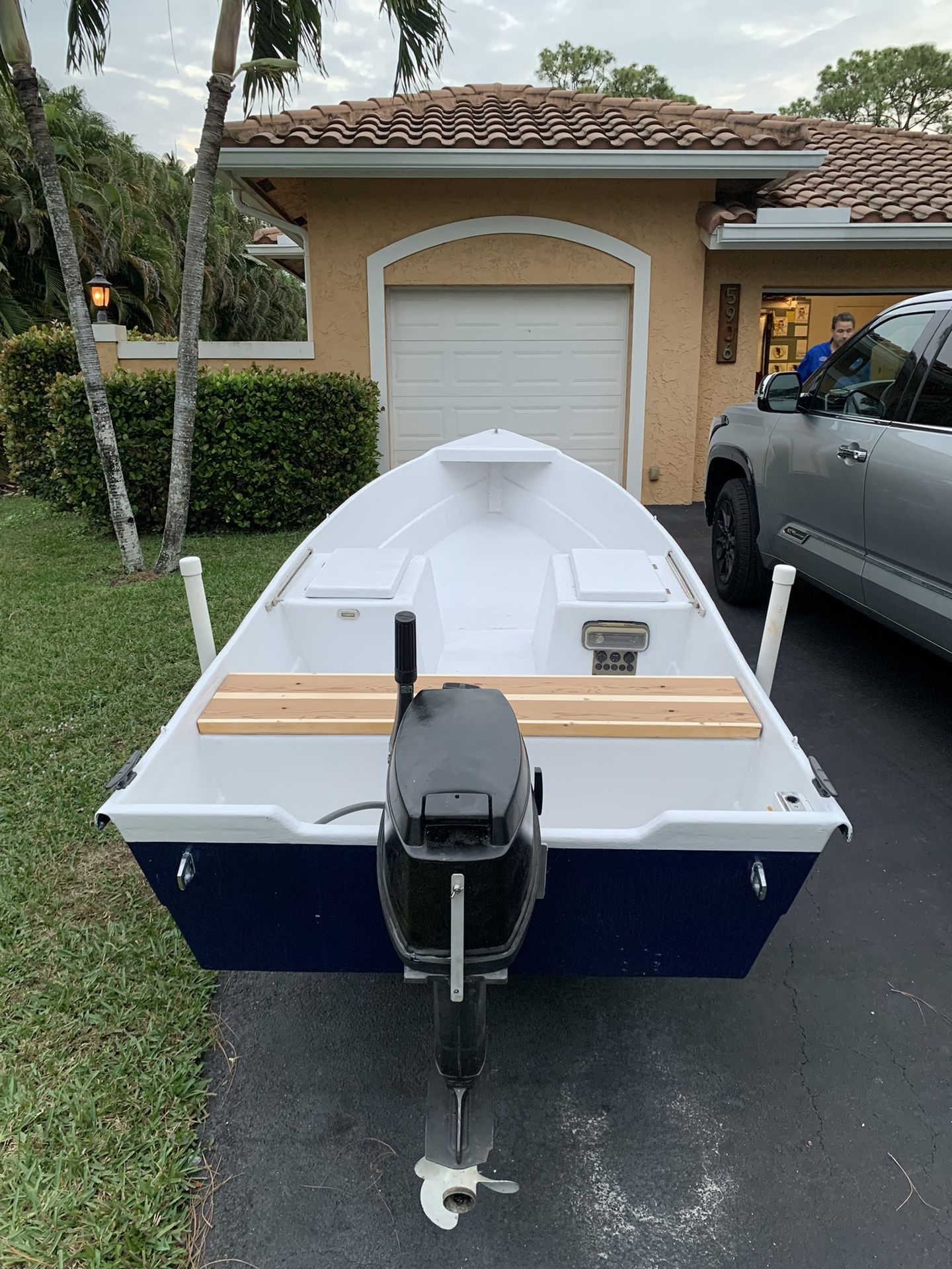 14.6 foot stump knocker skiff for Sale in Pompano Beach, FL OfferUp