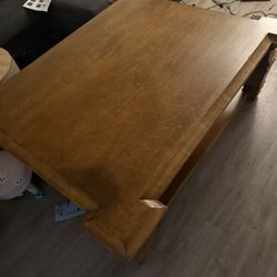 Antique Solid Wood Coffee Table 