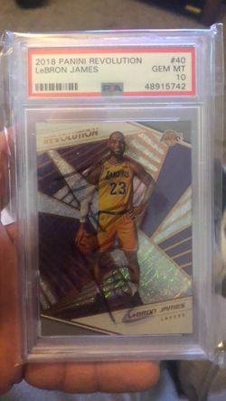 Graded Lebron James Card
