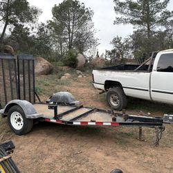 2013 MMDI Flatbed Utility/equipment Trailer
