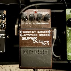 Boss Super Octave Pedal OC-3 - In Great Condition!