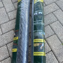 2 rolls of Weed control landscape fabric