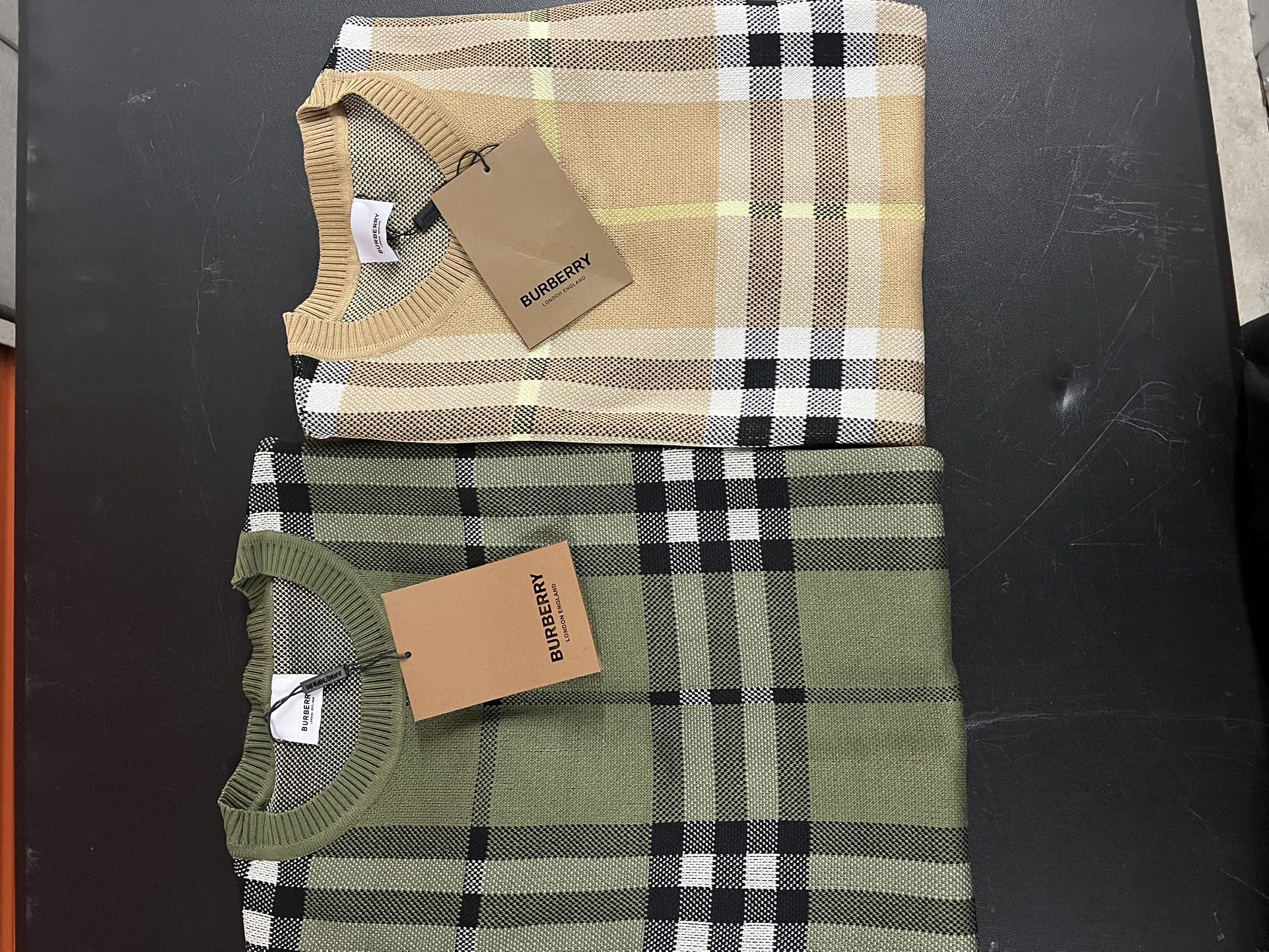 Burberry Men’s Shirt Thick Material  Sz M, And Large