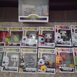 Funko Pop Nightmare Before Christmas Lot $220 For All / Modesto & Stockton Area