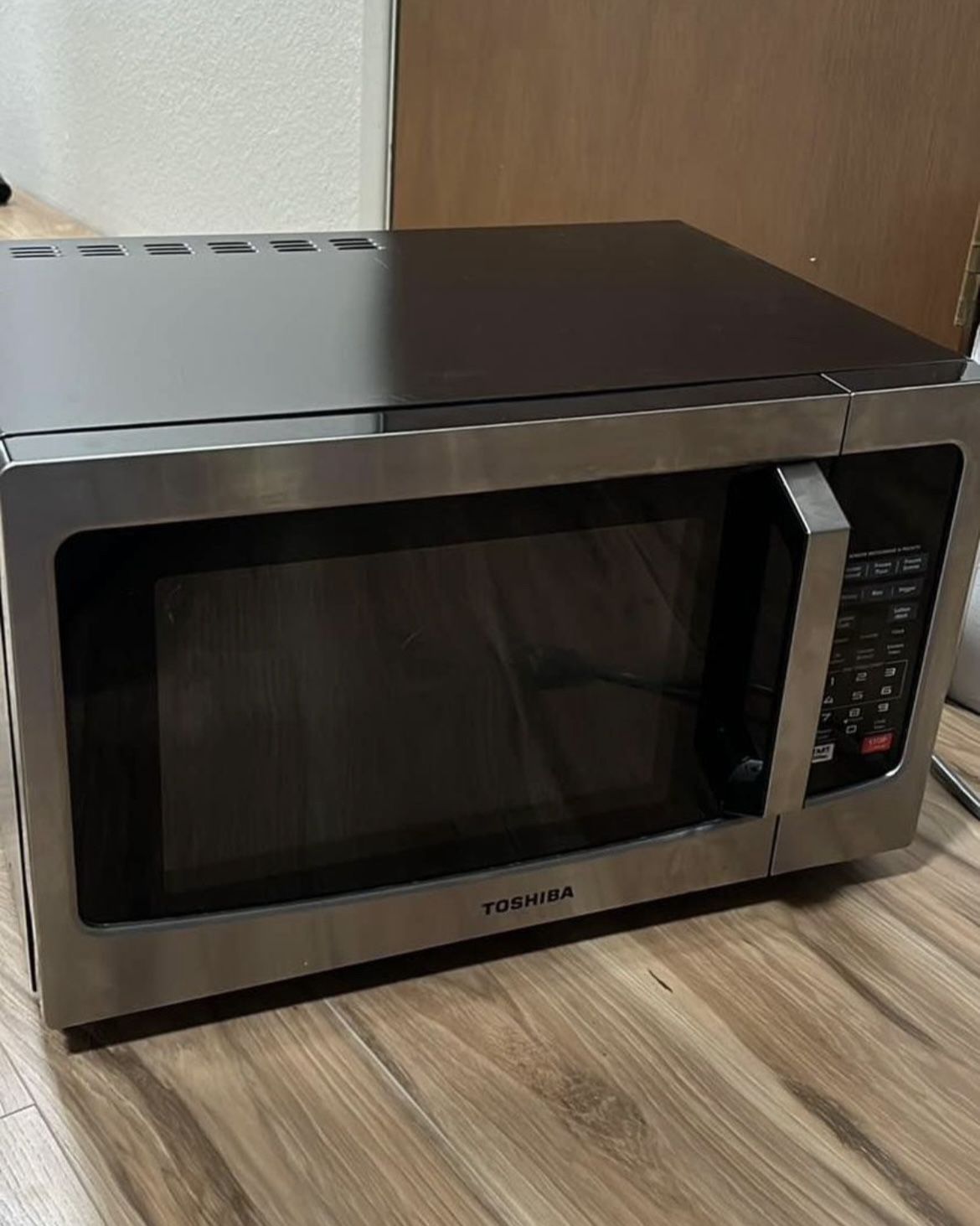 Toshiba Stainless Microwave