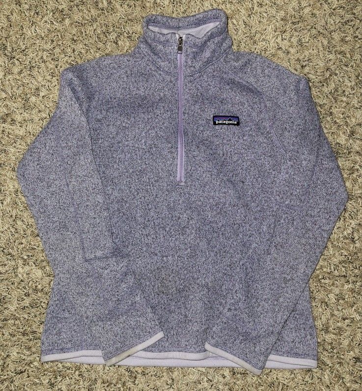 Patagonia Women's Better Sweater 1/4 Zip Fleece Jacket Size Small