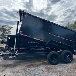 AMP 7 × 14 High Side Dump Trailer 14k