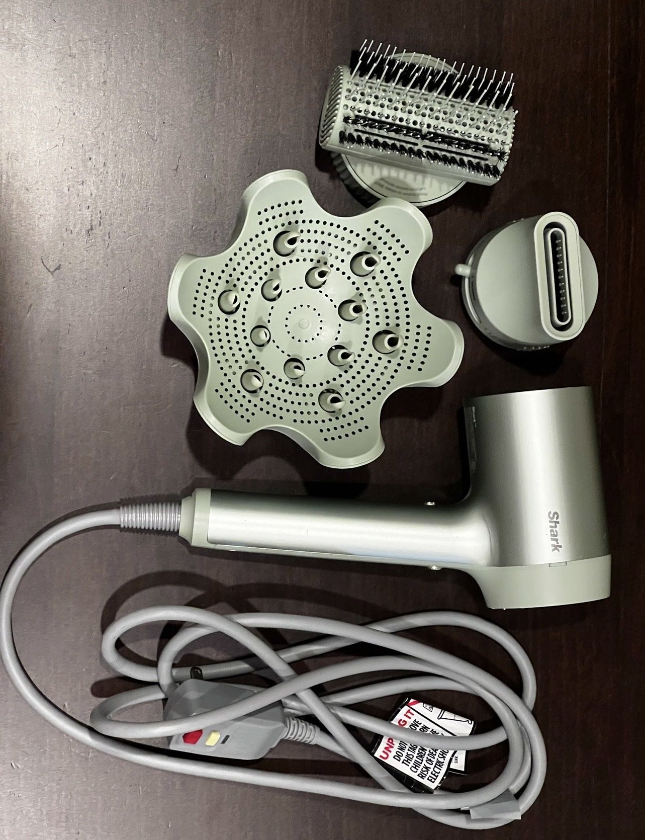 Shark Hair Dryer With Attachments Included