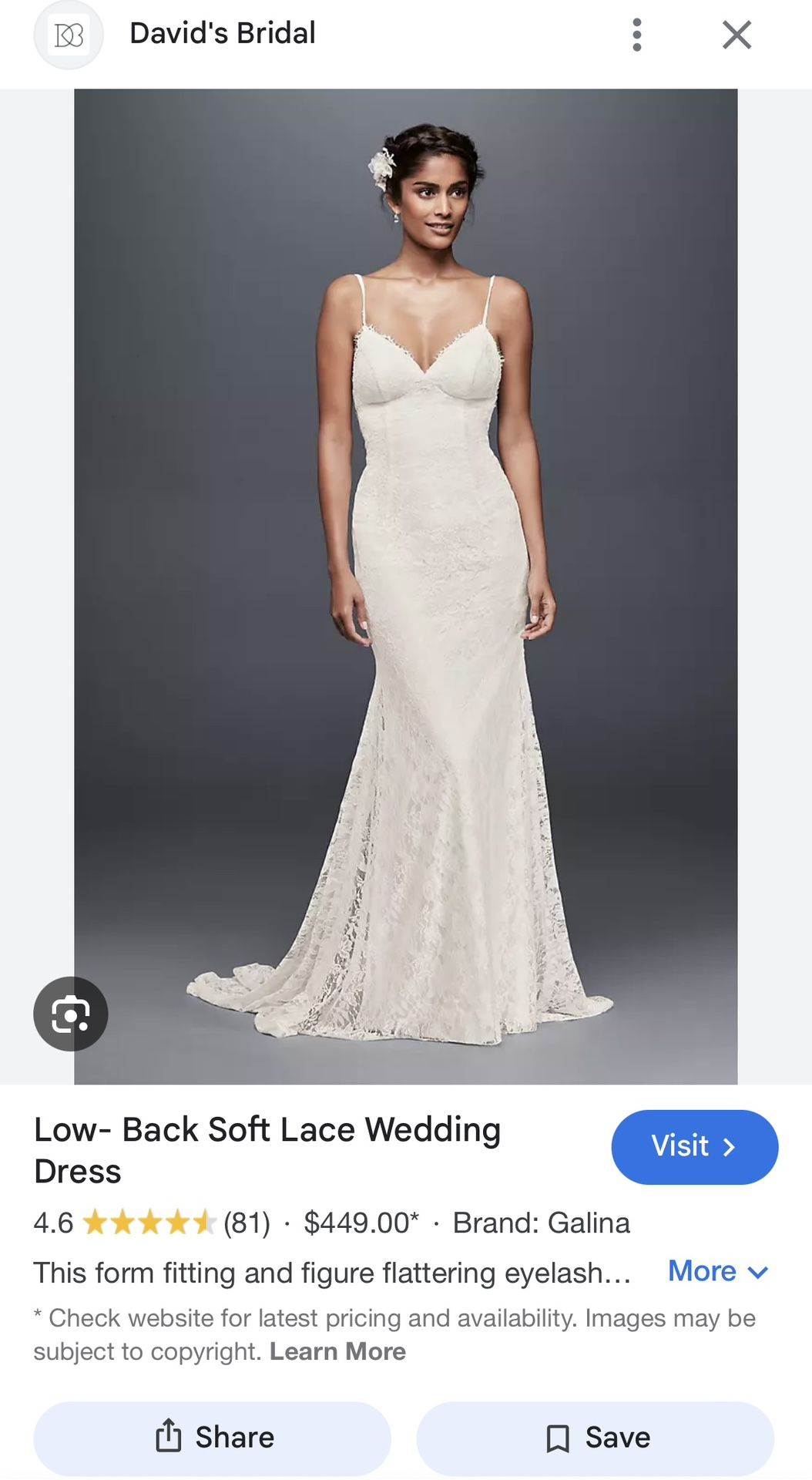 wedding dress