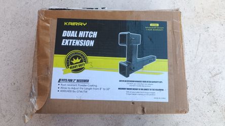 KAIRAY Dual 2” Hitch Extension – New