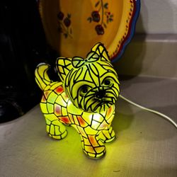 Yellow Yorkie Nightlight 4”
