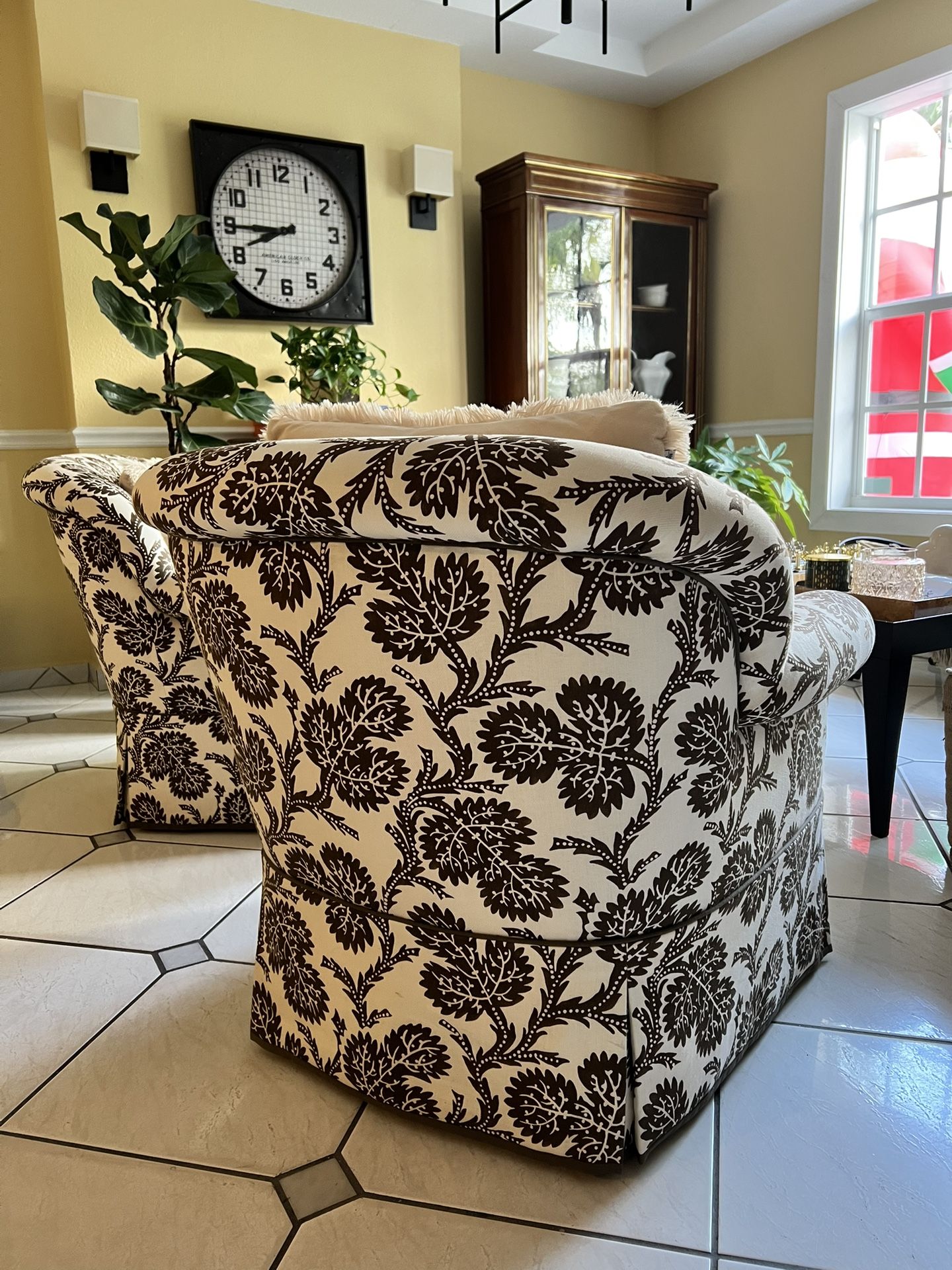 Beautiful Upholstered Accent Chairs – Set of 2