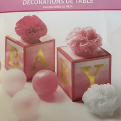 It’s A Girl Baby Shower Decorations 