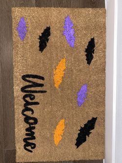 Custom Halloween Door Mats $15 