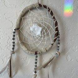 Handmade Dream Catcher - With Crystal unique  holiday gift