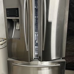 Nice Stainless French Door Fridge