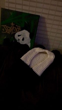 Hooded panda cowl