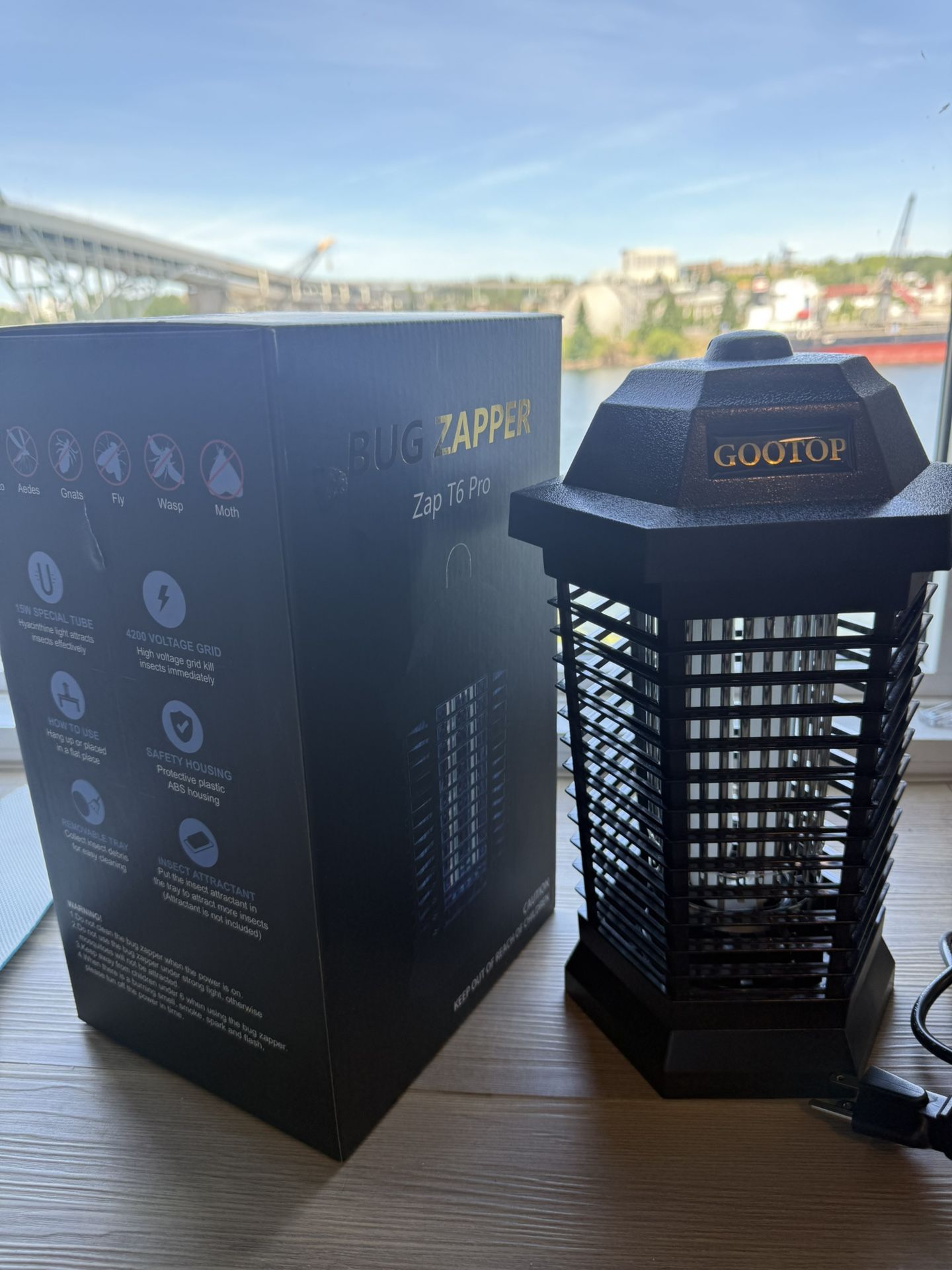 GOOTOP Bug Zapper – NEW in Box
