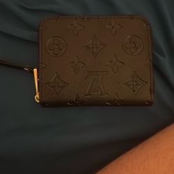 Louis Vuitton Zippy Coin Purse Debossed Monogram Leather