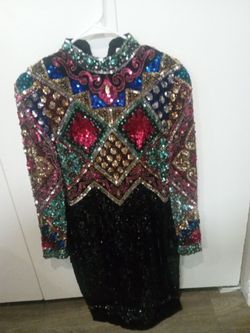 LILLIE RUBIN SEQUENCED DRESS size 4