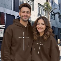 Men'S & Women'S Oversized Hooded Sweatshirt NEW