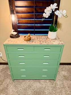 Refinished 6-Drawer Dresser