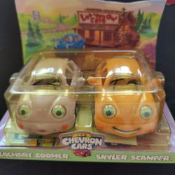 Vintage Chevron Toy Cars 1999