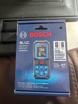 Brand new Bosch blaze laser measure