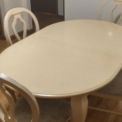 Dining Table With 6 Chairs -$315.