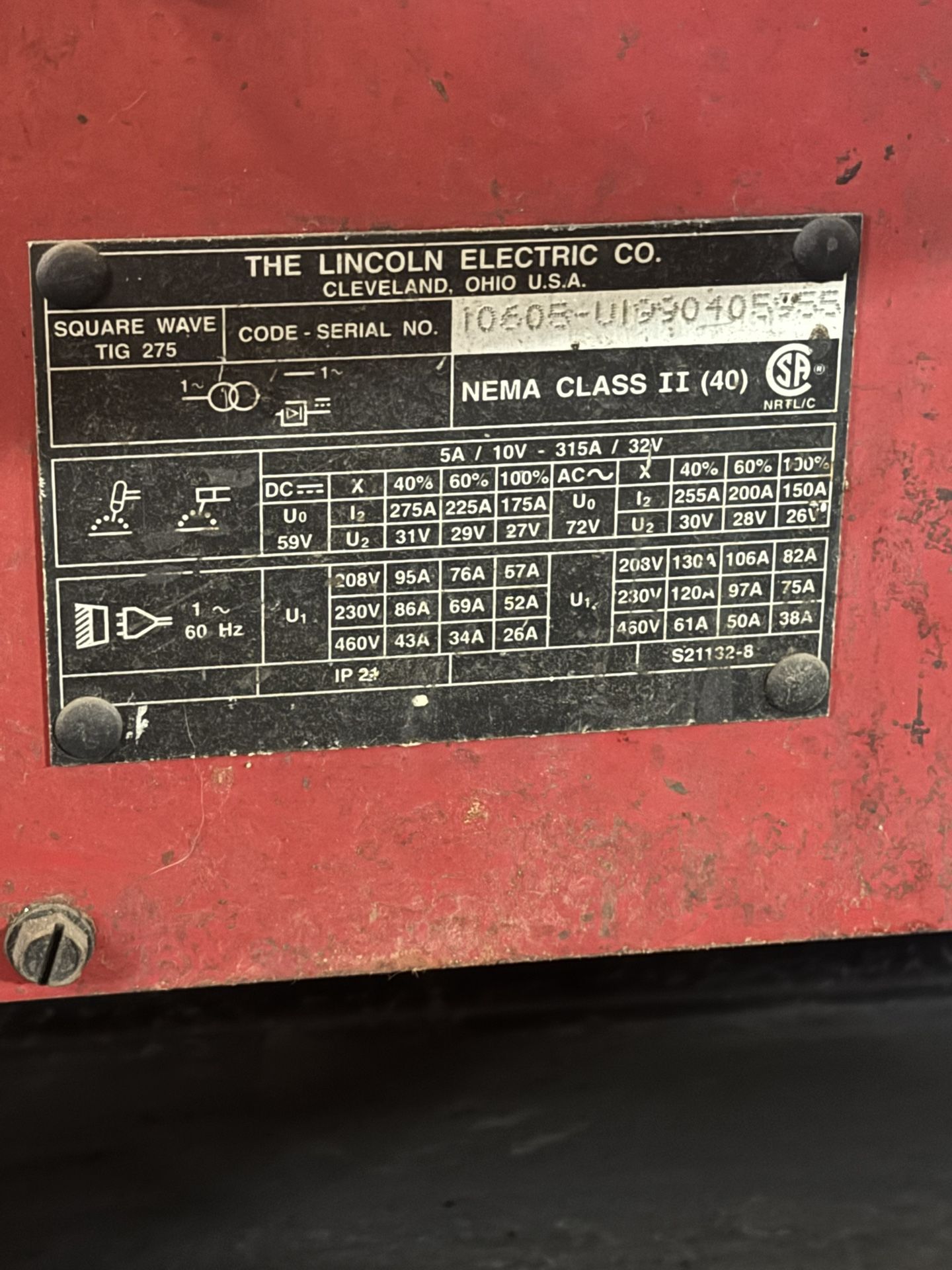 Lincoln Electric Welding Machine