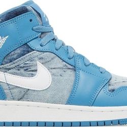 Air Jordan 1 Mid GS 'Washed Denim'