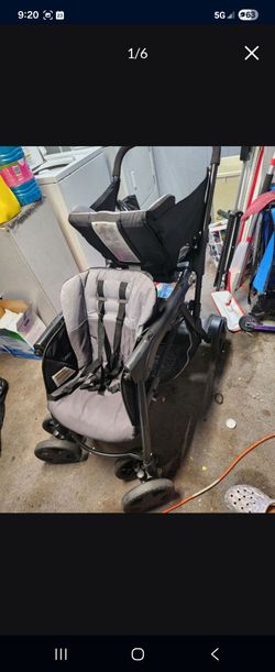 Double stroller baby trend sit N stand