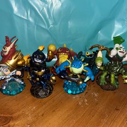 Skylanders Swap Force Lot Dune Bug Trigger Happy Countdown Rip Tide Gill Grunt