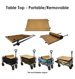 Table Top for Wagons - Portable/Removable