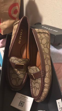 Coach Signature Loafers size 7