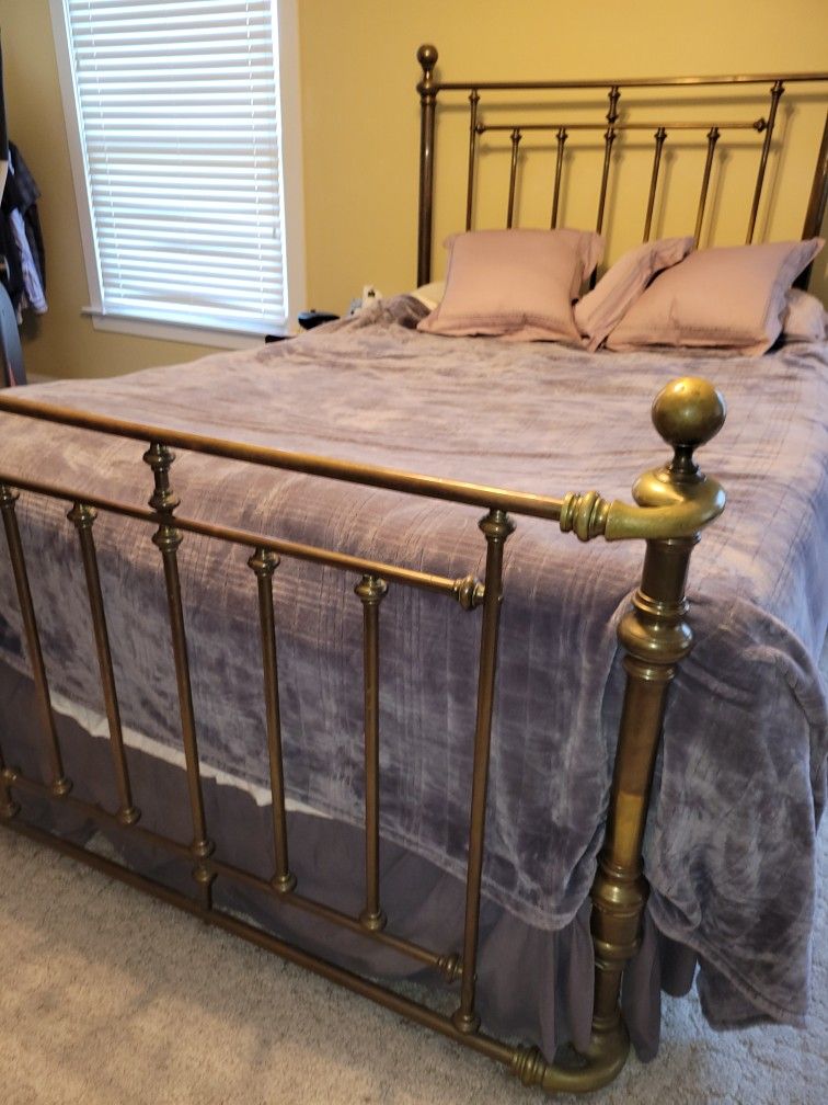 Antique Brass Bed