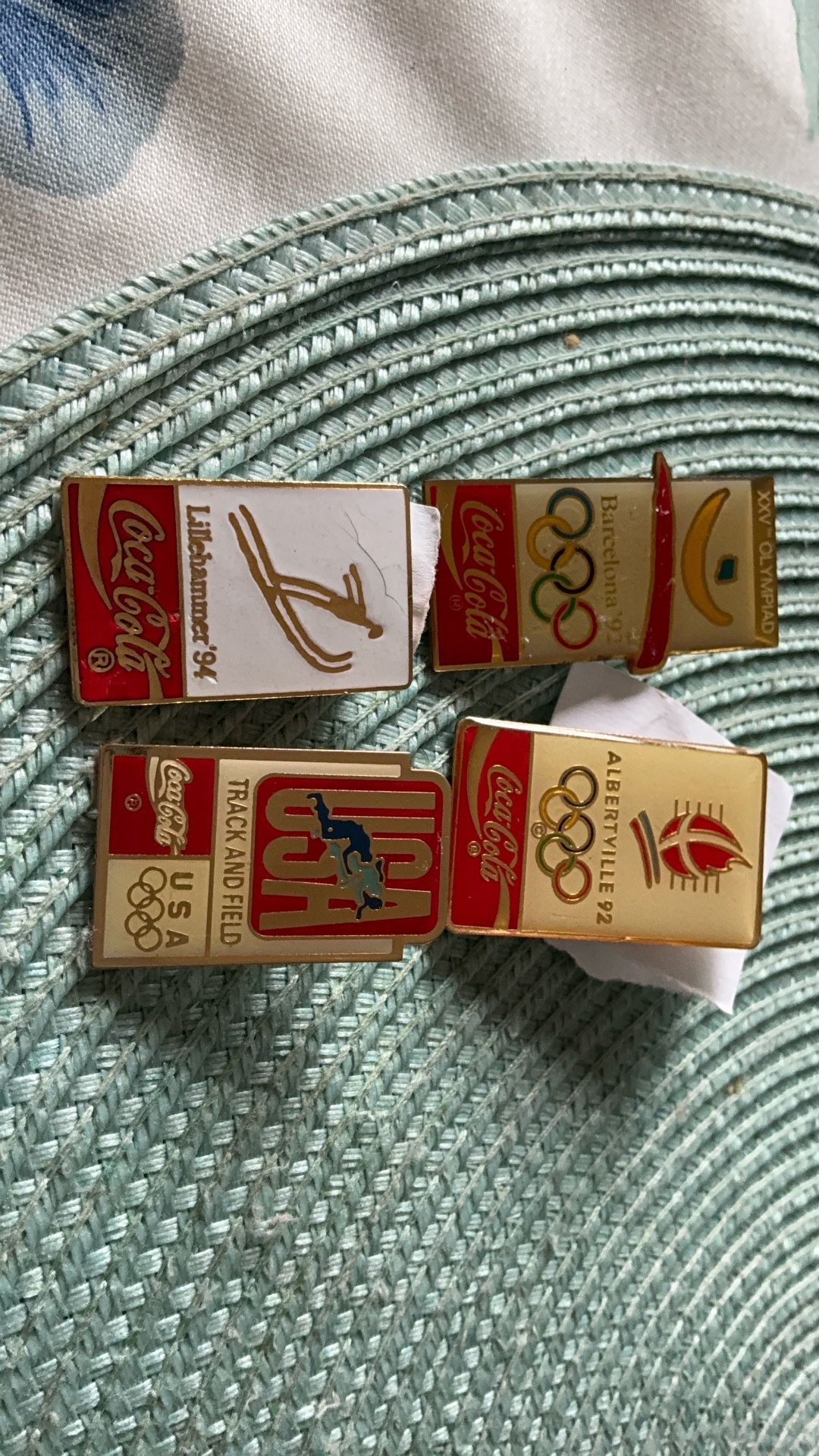 Coca Cola Olympic Collector Pins