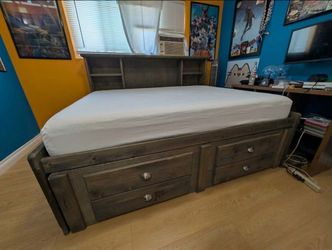 Full Size Trundle Bed Frame $100