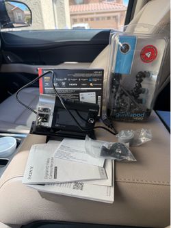 Sony Video Camera, (Used 2X), Model HDR-MV1, And Jobi GorillaPod Video Tripod.