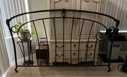 King Bronze Headboard