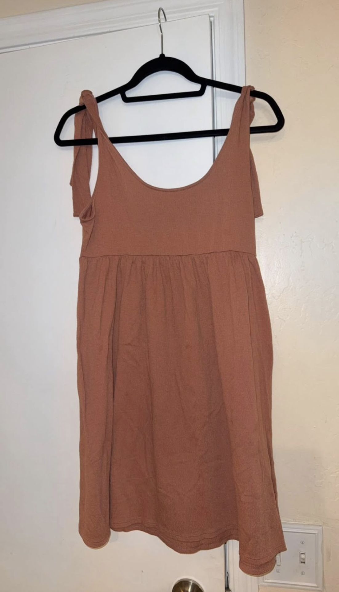 Wild Fable Sleeveless  Dress - Blush Brown/Rust - Size Medium (M)